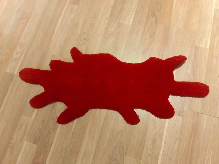Handmade Modern Red TFT