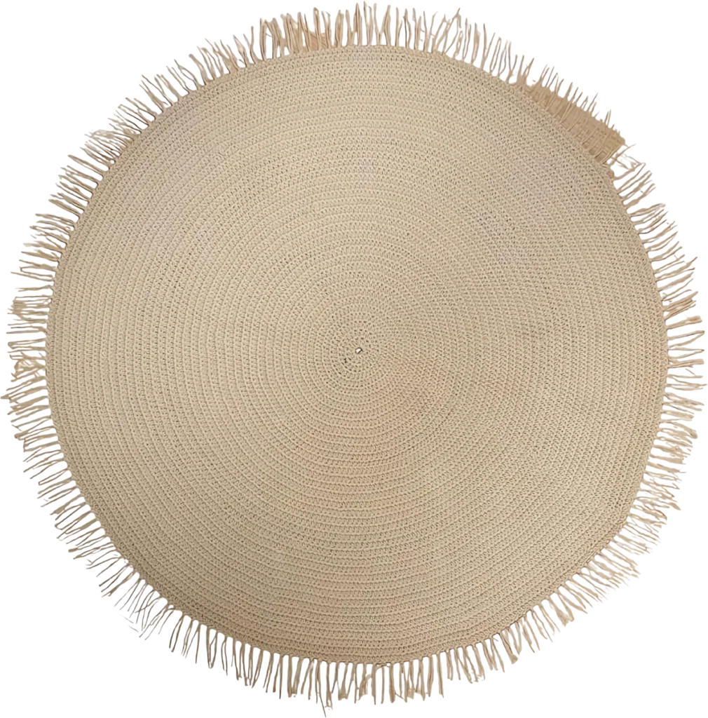 Handmade Modern Cafe Round Crochet