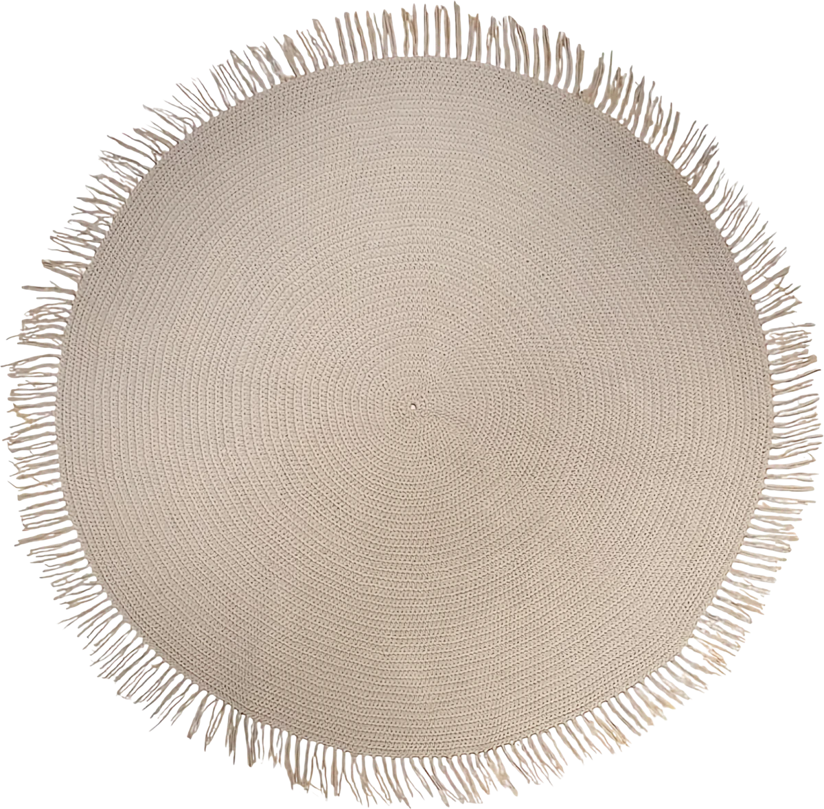 Handmade Modern Light Gray Crochet
