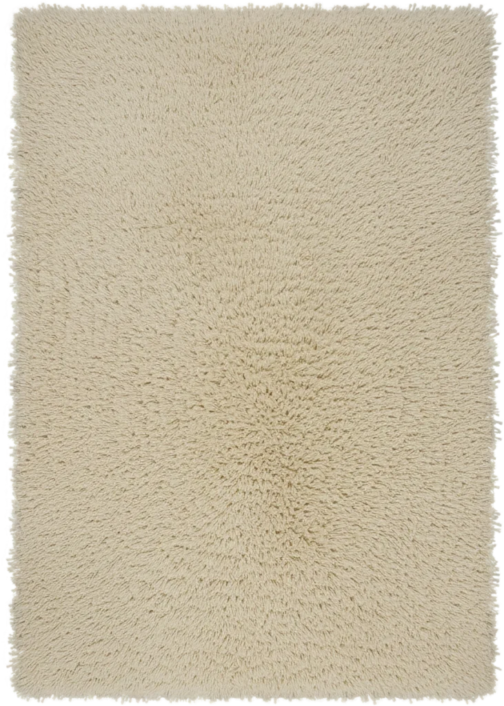 Handmade Modern Off White Full Covered Kilim