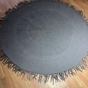 Handmade Modern Gray Crochet
