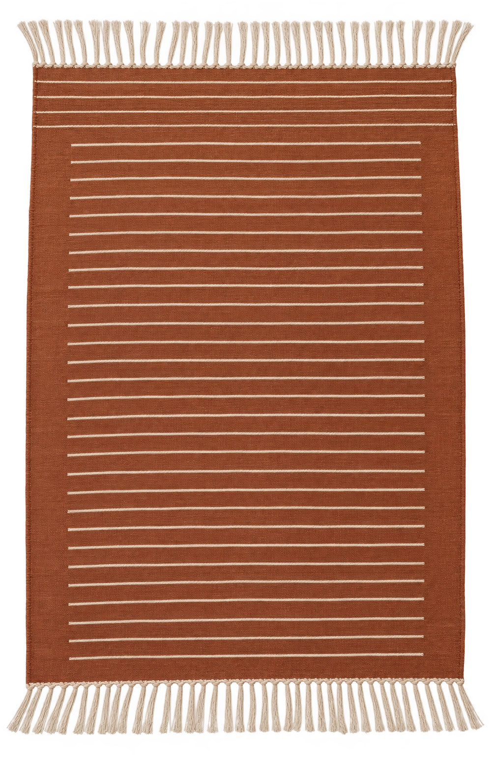 Handmade Modern Reddish Brown
