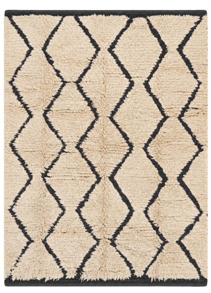 Handmade Modern Gray Kilim